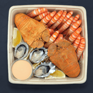 Mixed Seafood Platter 10"