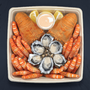 Mixed Seafood Platter 12"